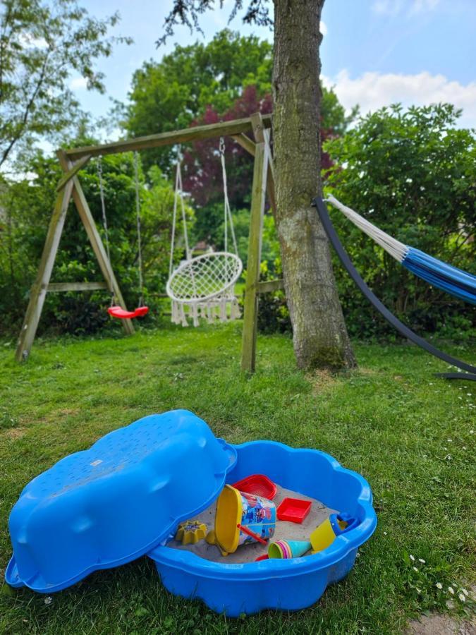 7 Person House With Swing, Firepit, Hammock, Garden, Swimming Lake, Child Friendly, In- And Outside Playground, And Great Coffee Ewijk Екстериор снимка